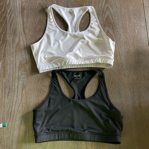 2 Zelos medium support sports bras, Women’s XL